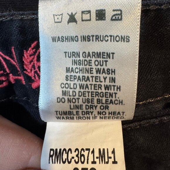 Lynden Cinch Flare Leg Jeans Womens Black Stretch Y2K Denim Size 25 - Picture 8 of 12